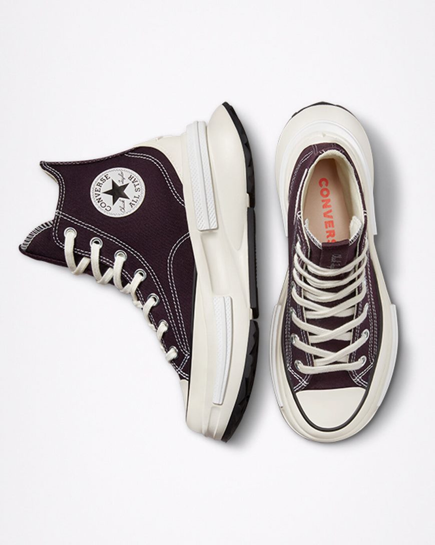 Men's Converse Run Star Legacy CX High Top Shoes Black Pink / White | AU 340C9L